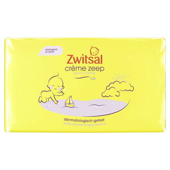 Zwitsal Cr&egrave;me Zeep 4 x 90 gram