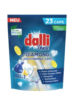 Dalli Vaatwastabletten All in 1Diamond 23 Stuks