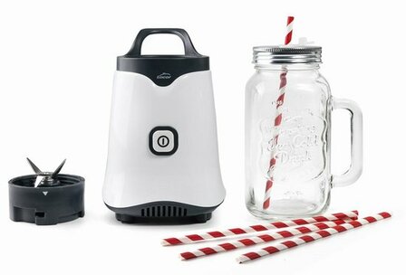  Lacor Mix &amp; Go Individuele Blender met Glazen Mixbeker 500ml