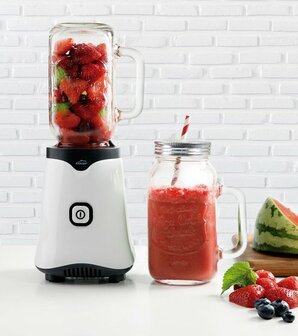  Lacor Mix &amp; Go Individuele Blender met Glazen Mixbeker 500ml