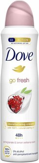 Dove Deodorant Spray Women Go Fresh Granaatappel &amp; Citroenverbena 150ml