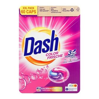 Dash Wascapsules Color Frische 60 Wasbeurten