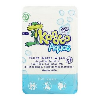 Kandoo Aqua Billendoekjes 15 Stuks