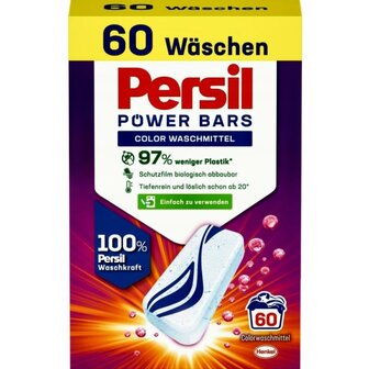 Persil Wasmiddel Color Power Bars 60 Wasbeurten 