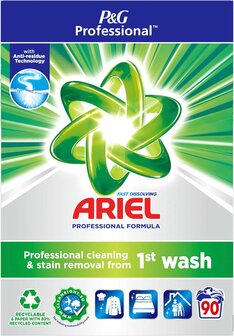 Ariel Professional Waspoeder Regular 90 Wasbeurten