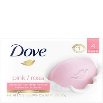 Dove Beauty Cream Bar Pink 4x90gram