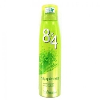 8x4 Deodorant Spray Happiness 150ml