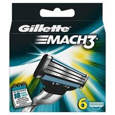 Gillette Mach3 Scheermesjes 6 Stuks