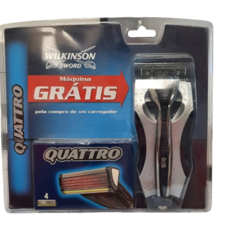 Wilkinson Quattro Scheersysteem met 5 Mesjes