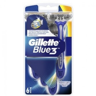 Gillette Blue3 6 Stuks