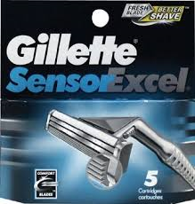 Gillette Sensor Excel Scheermesjes 5 Stuks