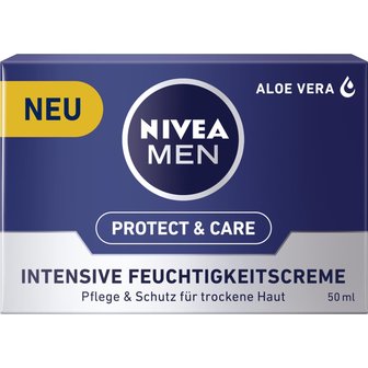 Nivea Men Protect &amp; Care Intensieve Hydraterende Cr&egrave;me 50ml