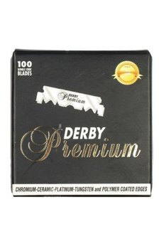 Derby Premium Professional Scheermesjes 100 stuks
