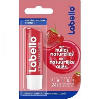Labello Strawberry Shine Verzorgende Lippenbalsem