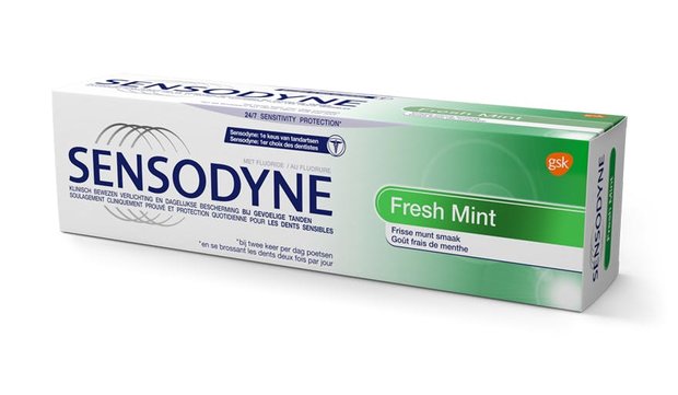 sensodyne tandpasta fresh mint