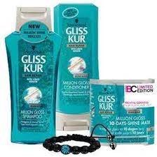 Gliss Kur Shampoo Million Gloss + Cremespoeling + Haarmasker in kadoverpakking