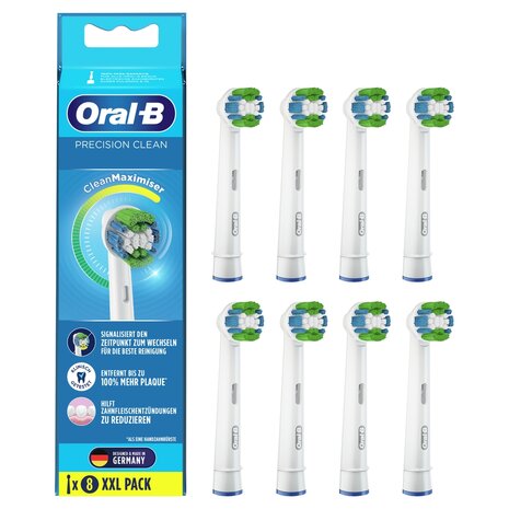 Oral-B Opzetborstel Precision Clean  8 Stuks