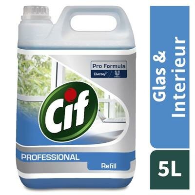 Cif Pro Formula Glas & Interieur Reiniger 5 Liter