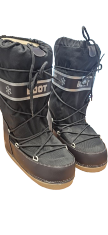 Snow Boot Zwart (Sneeuwlaarzen/Winterlaarzen)