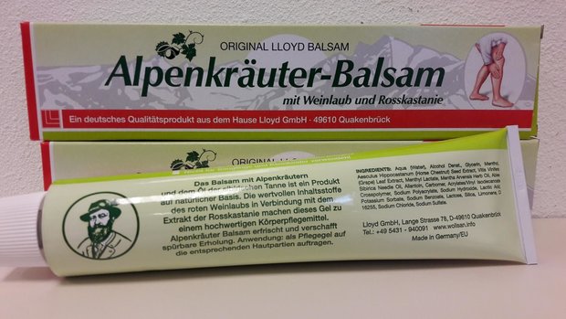 Lloyd Alpenkrauter Balsem Wijnrankbladeren en Paardenkastanje 200ml