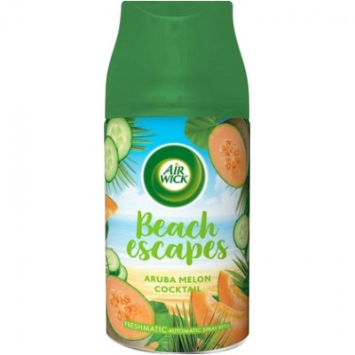 Airwick Freshmatic Max Beach Escapes Aruba Melon Cocktail Navul 250ml