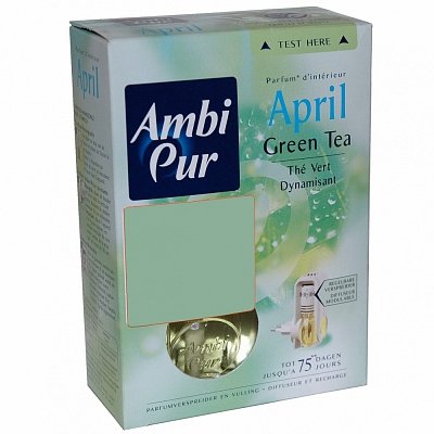 Ambi Pur luchtverfrisser April Green Tea Starterset 25ml