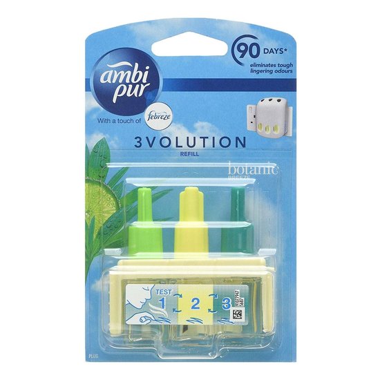 Febreze/Ambi Pur 3Volution Navulling Botanic Breeze 20ml