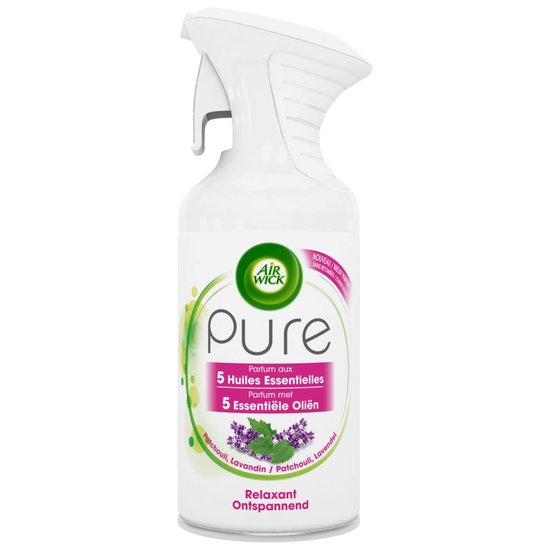 AirWick Aerosol Pure Luchtverfrisser Ontspannend 250ml