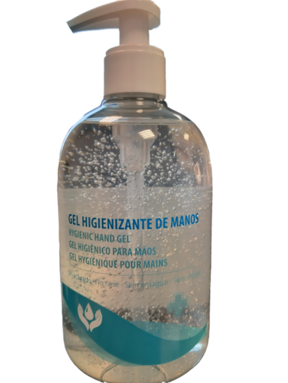 Reinigende Hygi&euml;nische Handgel 65% Alcohol 500ml 