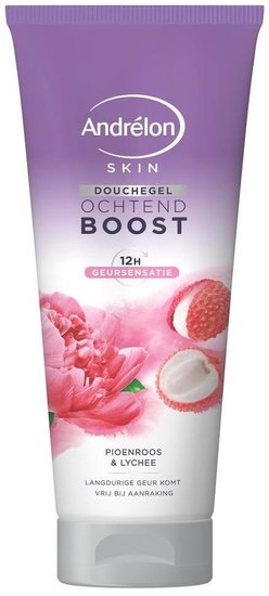 Andrélon Douchegel Ochtend Boost Pioenroos & Lychee 200ml