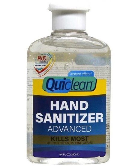 Antibacteri&euml;le Handgel 70% Alcohol (Quiclean)