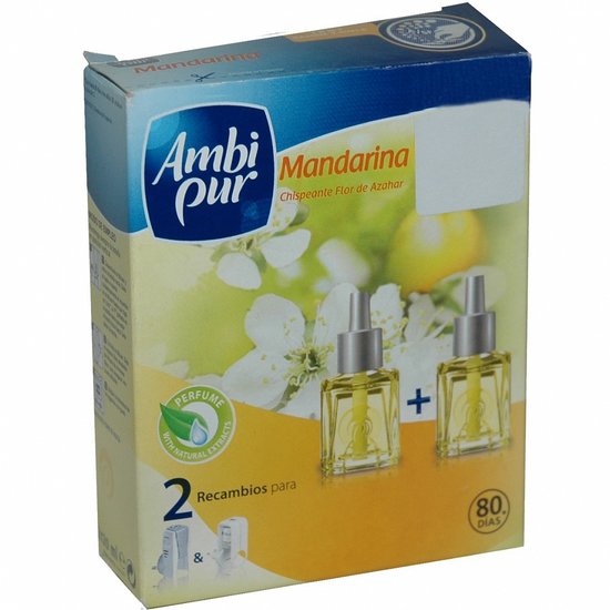 Ambi Pur Luchtverfrisser Mandarina Navulling 2x20ml