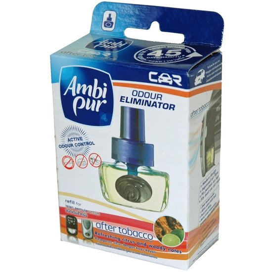 Ambi Pur Auto Luchtverfrisser After Tobacco Navul 8ml