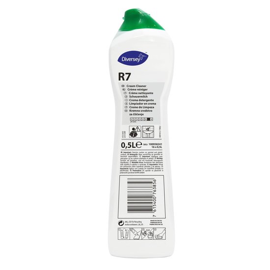 Diversey Cream R7 Cr&egrave;me Reiniger 16 x 0,5 Liter