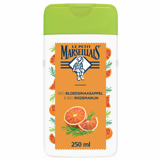 Le Petit Marseillais Douchegel Bio Bloedsinaasappel &amp; Bio Rozemarijn 250ml