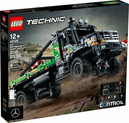 LEGO Technic 4x4 Mercedes-Benz Zetros Trial Truck 42129