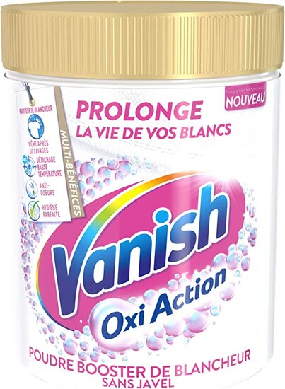 Vanish Gold Oxi Action Poeder Witte Was Vlekverwijderaar 940gram