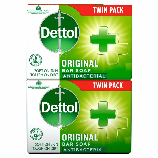 Dettol Zeepblok Original 2x100gram