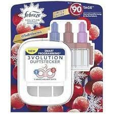 Febreze/Ambi Pur 3Volution Houder + Navulling Winterbessen 20ml