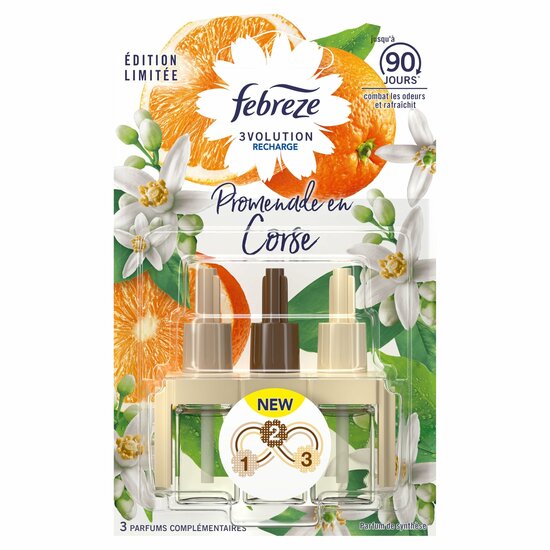 Febreze 3Volution Navulling Promenade en Corse 20ml