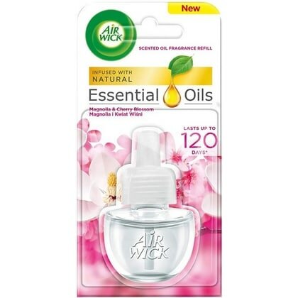 Airwick Luchtverfrisser Essential Oils Magnolia &amp; Cherry Blossom Navulling 19ml