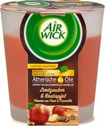 Airwick Geurkaars Essential Oils Appel en Kaneel 105gram