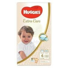 Huggies Extra Care Luiers Maat 4 (8-16 kg) 68 Stuks