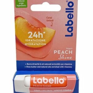 Labello Lippenbalsem Peach Shine 4,8gr.