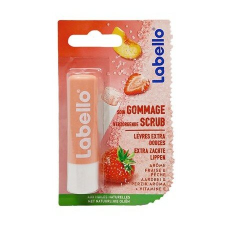 Labello Lippenbalsem Strawberry/Peach 5,5gr.