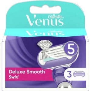 Gillette Venus Scheermesjes Deluxe Smooth Swirl 3 Stuks