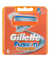 Gillette Fusion Power Scheermesjes 6 Stuks