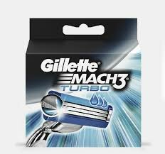 Gillette Mach3 Turbo Scheermesjes 5 Stuks