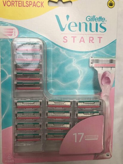Gillette Venus Start Scheermesjes 17 Stuks