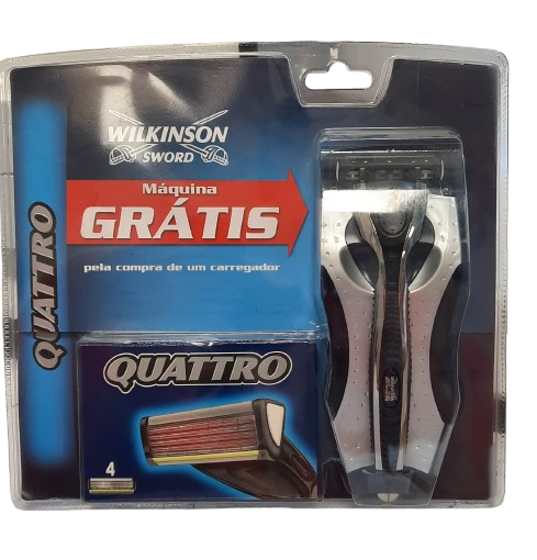Wilkinson Quattro Scheersysteem met 5 Mesjes